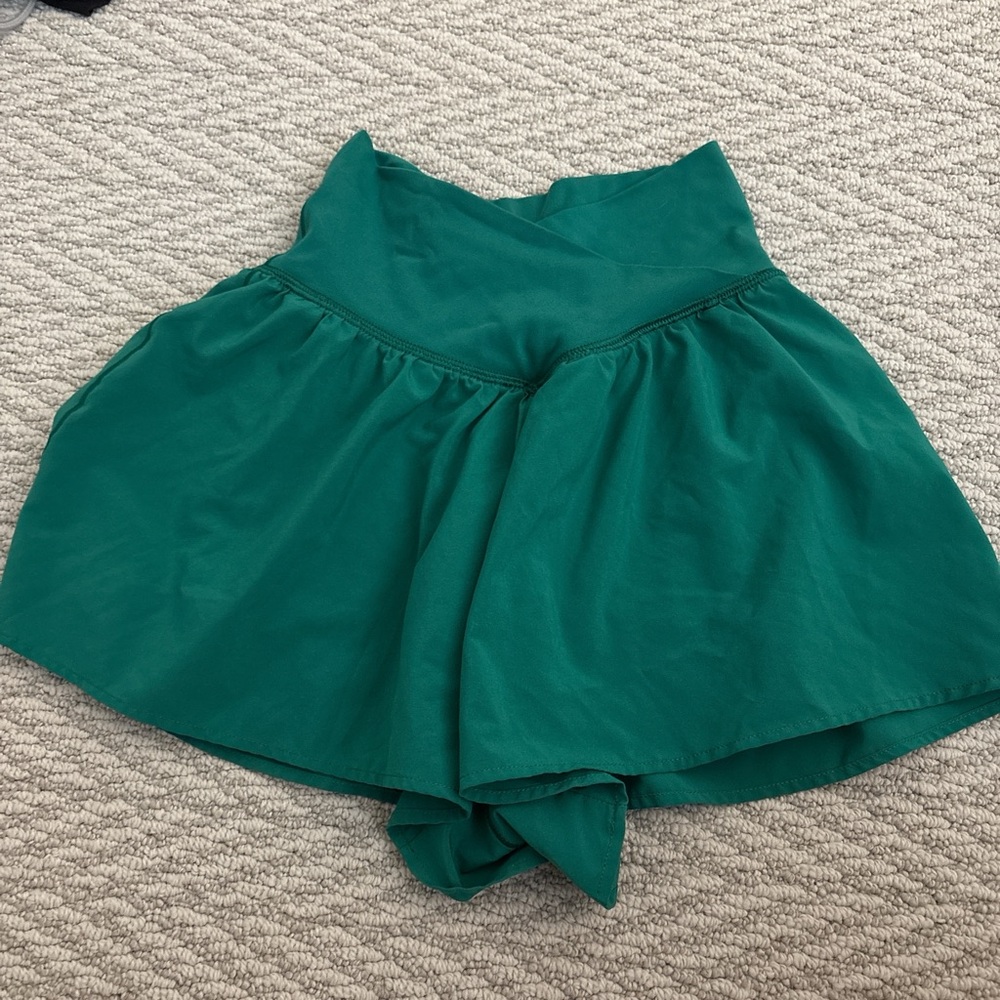 Aerie Green Athletic Shorts